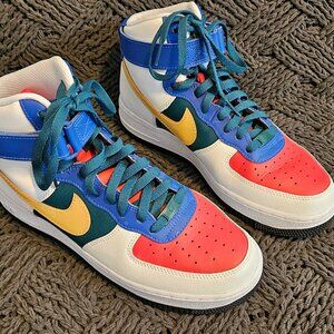 Custom Nike Air Force Ones men's size 9